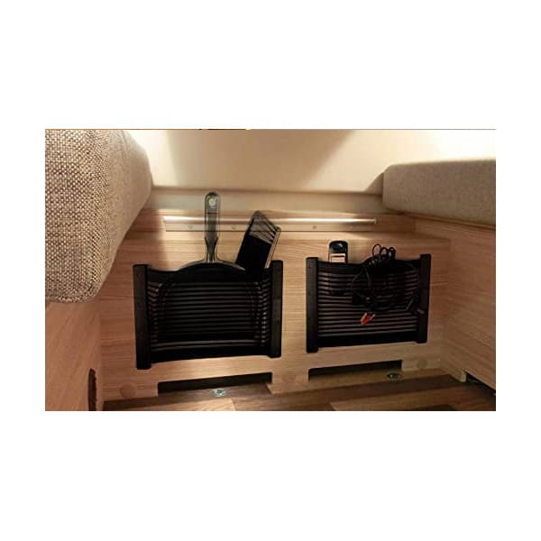 Staunetz CAMPERS PIT Gr. L schwarz gestreift