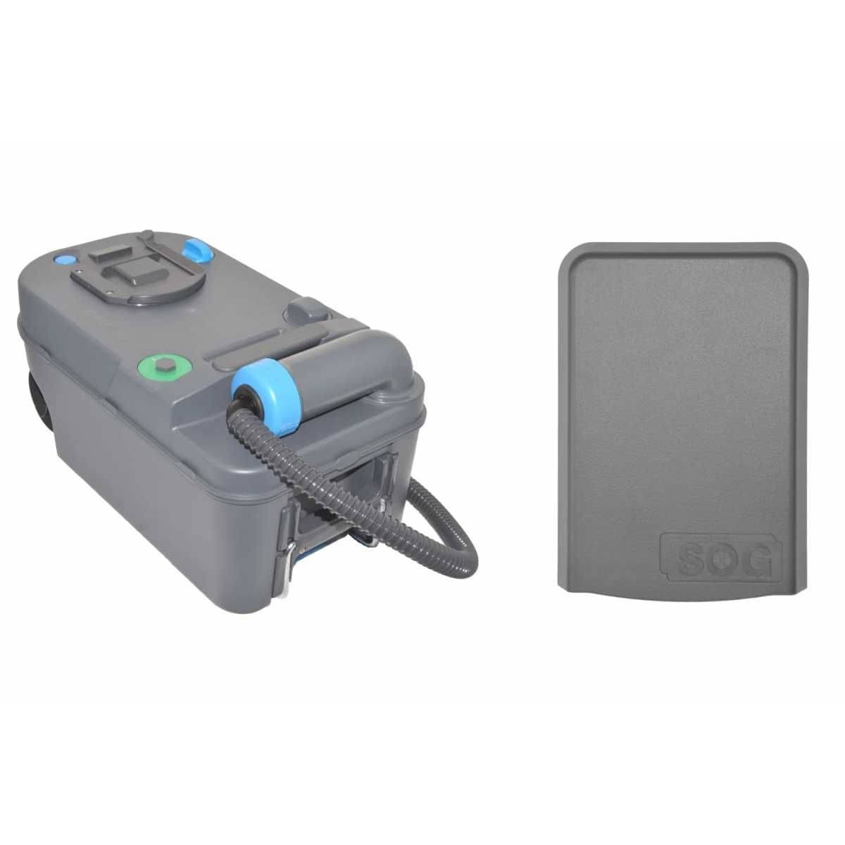 SOG Toiletten Entlueftung Tuervariante Typ H fuer Thetford C220 Dunkelgrau 408 013 0