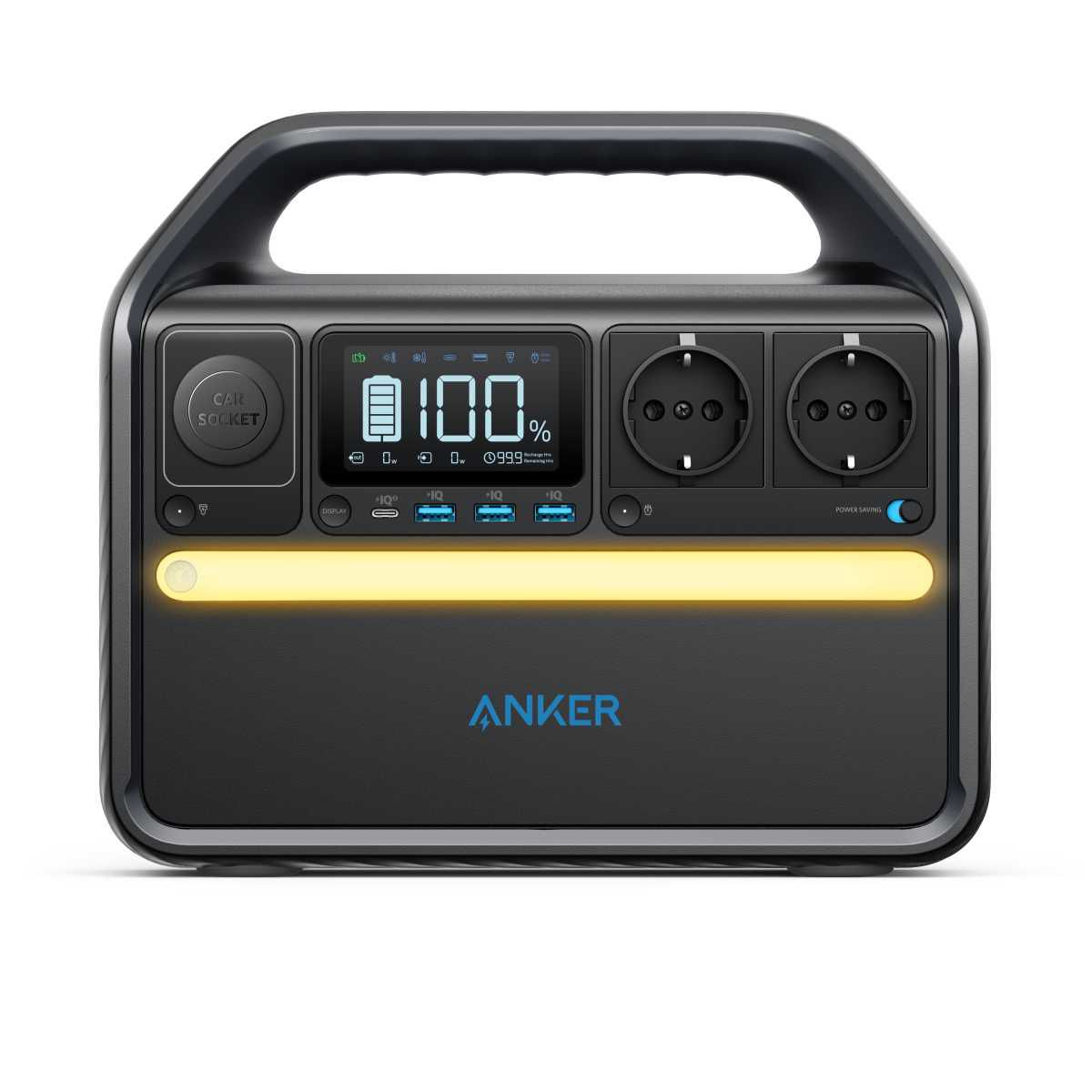 ANKER SOLIX PowerHouse 535 512Wh 500W tragbare Powerstation - A1751311