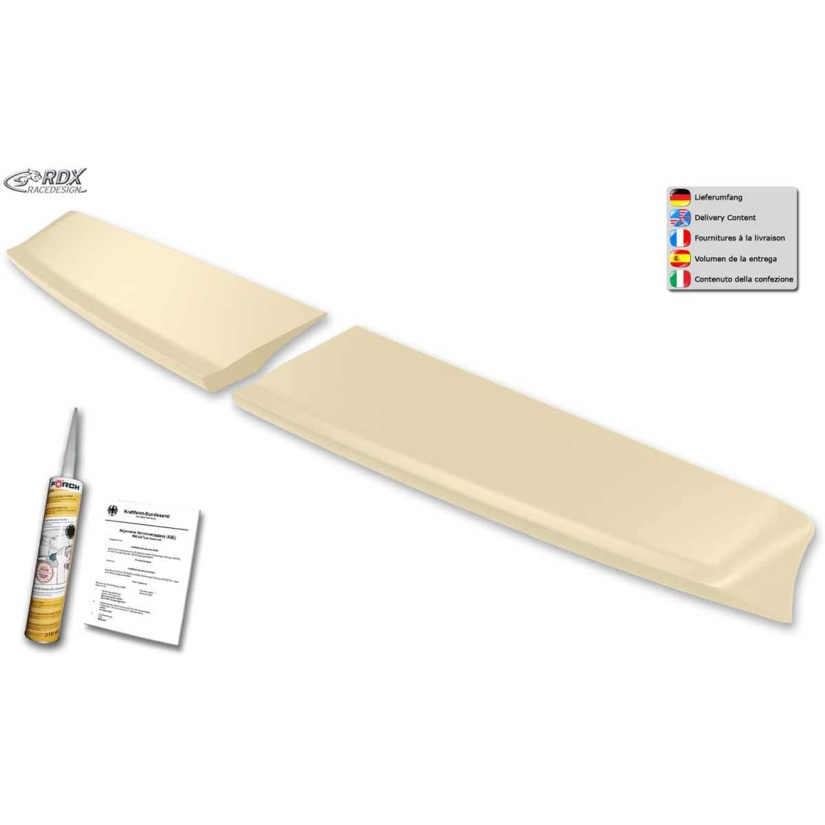 RDX Racedesign Dachspoiler fuer FORD Transit-Tourneo Custom mit Fluegeltueren Bj. 2012-2023 - RDDS151