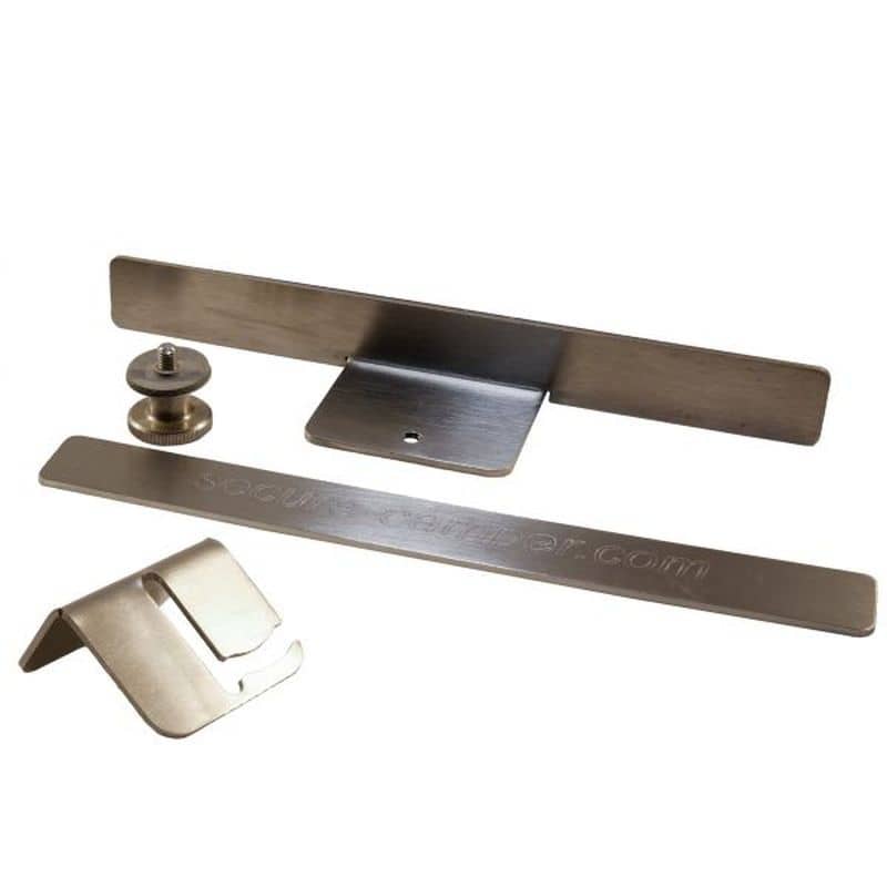 SecureCamper Einbruchschutz Sicherheitsprofil Dometic/Polyvision rahmenlos, Größe M, Silber Einbruchschutz SECURE CAMPER Sicherheitsprofil Dometic-Polyvision rahmenlos- Groesse M- silber