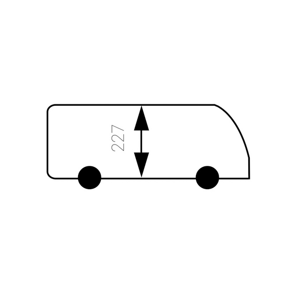 HINDERMANN Fahrzeughuelle Wintertime fuer Fiat Ducato 615 cm Hindermann Art-Nr. 8641-5550