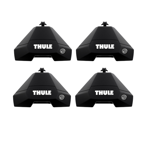 Thule Clamp Evo - 710500 - THULE 7105 Evo Clamp Fusssaetze fuer Dachtraeger Normaldach - B-WARE - 2. WAHL