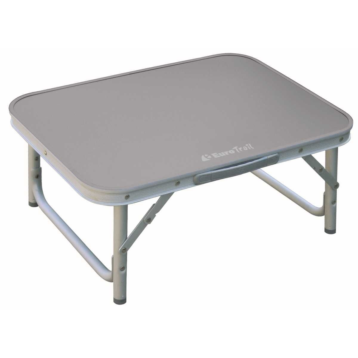 EuroTrail Campingtisch SANTÉ 60 x 45 cm Grau - ETCF0801