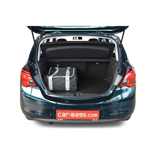 Car Bags O11101S Opel Corsa E 5-T- Bj- 14-19 Reisetaschen Set- Auf Ihr Auto massgeschneidert- Das Original