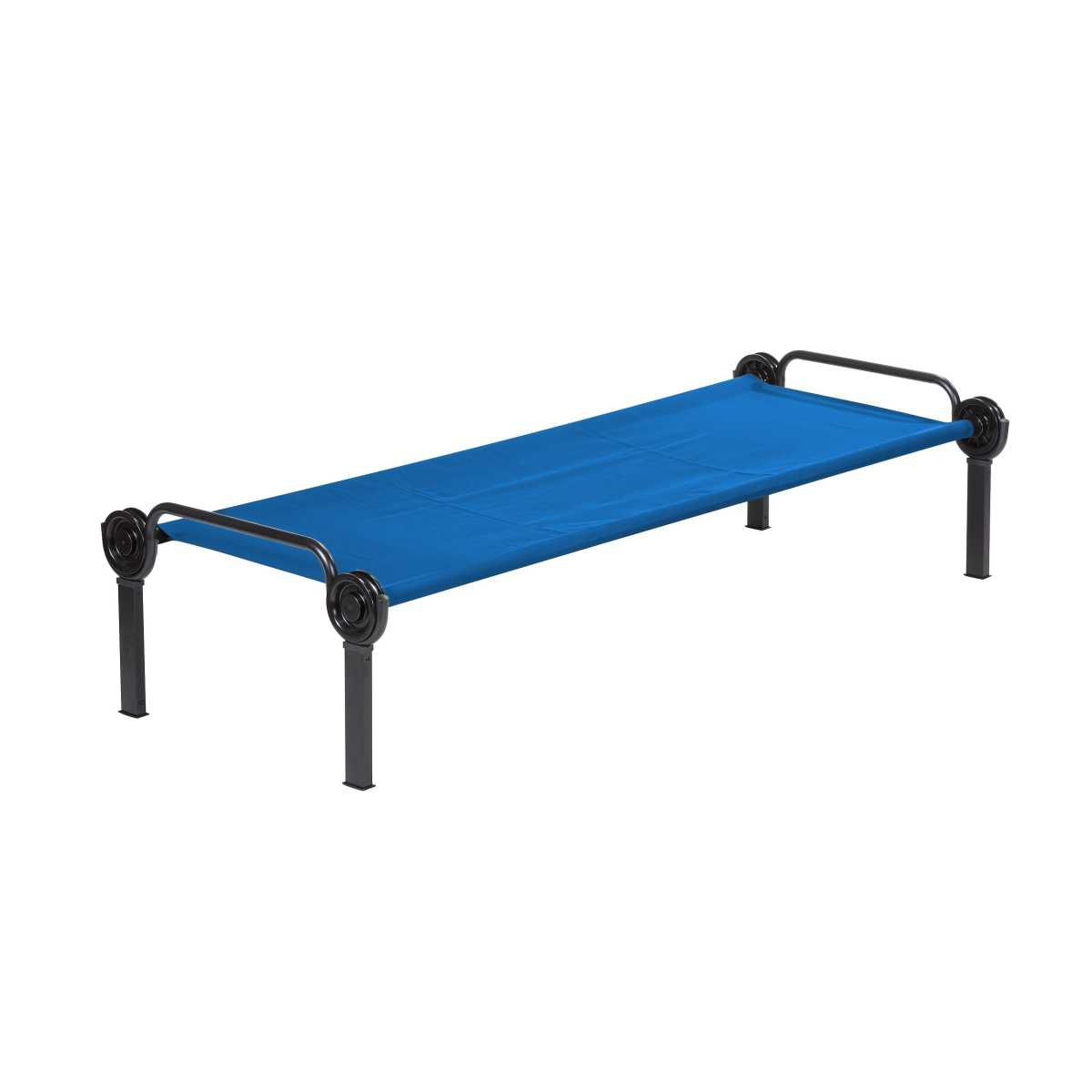 Disc-O-Bed ONE L - Einzelbett blau ohne Seitentasche - 31631