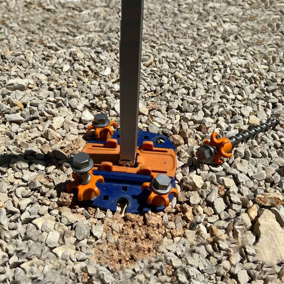 PEGGY PEG Peg&Stop Hardcore Schraubhering Heavy Duty P&S HD 20 cm 4er Set PEGGY PEG Peg-Stop Hardcore Schraubhering Heavy Duty P-S HD 20 cm 4er Set - HP60