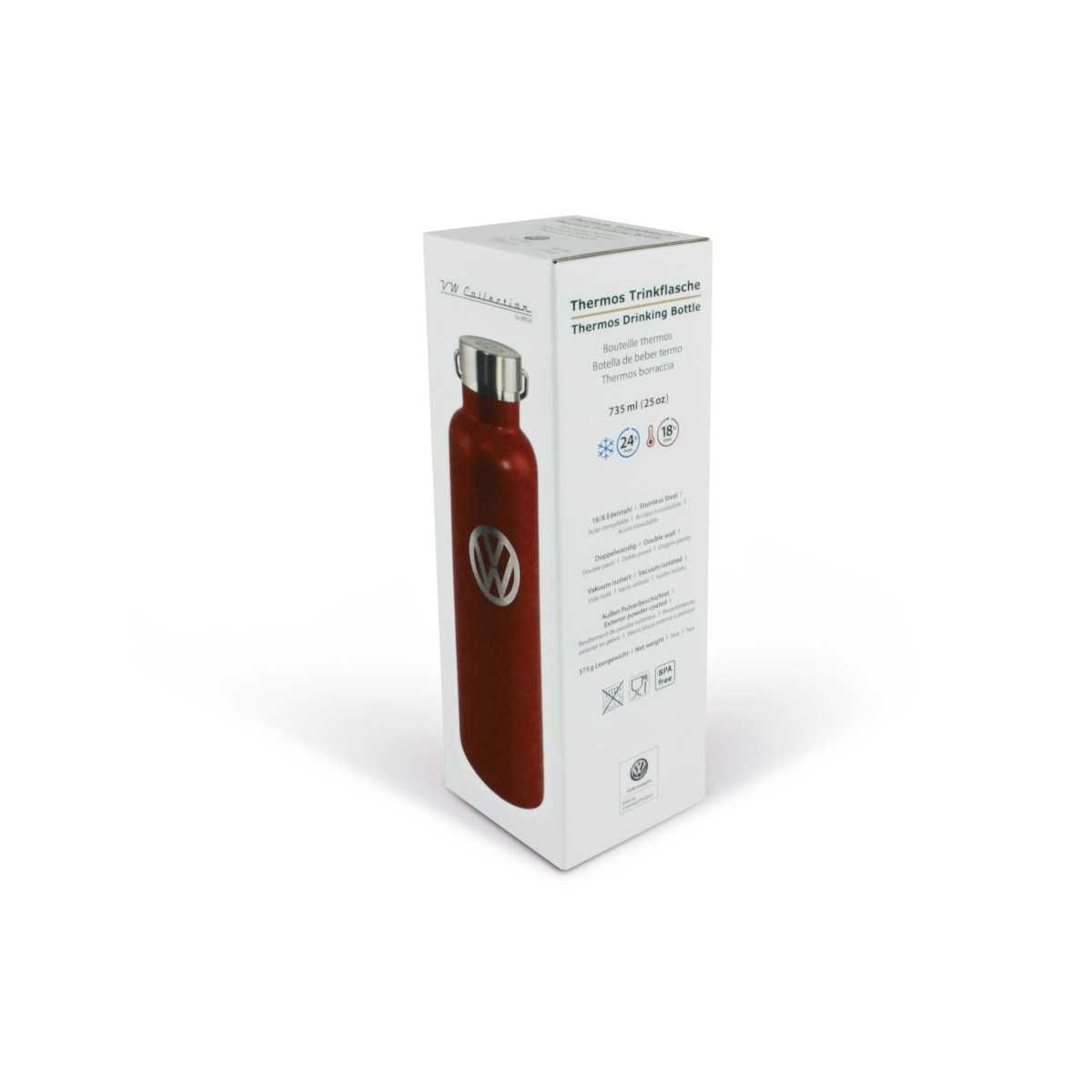 VW Collection Thermo-Trinkflasche rot - BUTF01