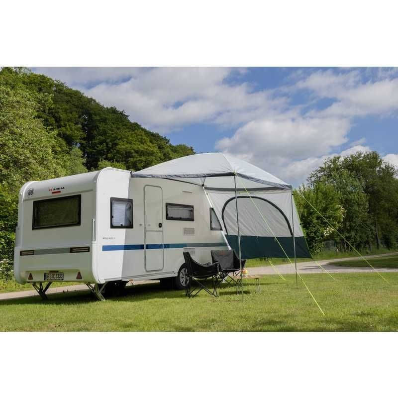 REIMO TENT Sonnenvordach PALM BEACH QUICK - 260 x 240 cm - Grau-Anthrazit - 900159