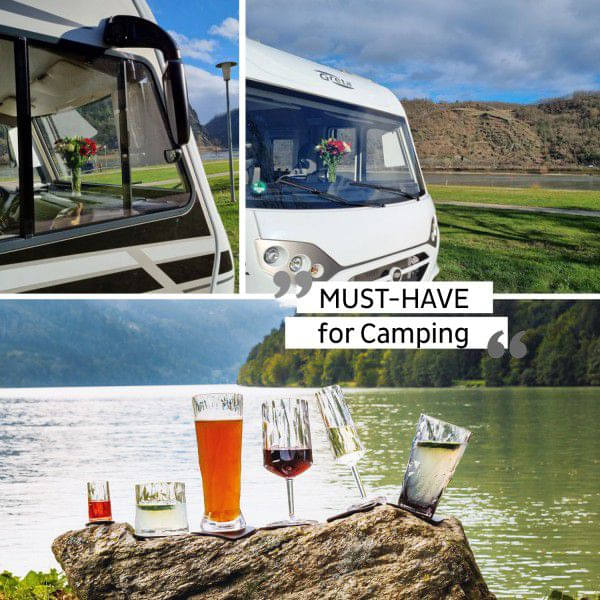 SILWY Magnet Kunststoffglaeser BIER -2er Set- Hightech KO-BE-C-2