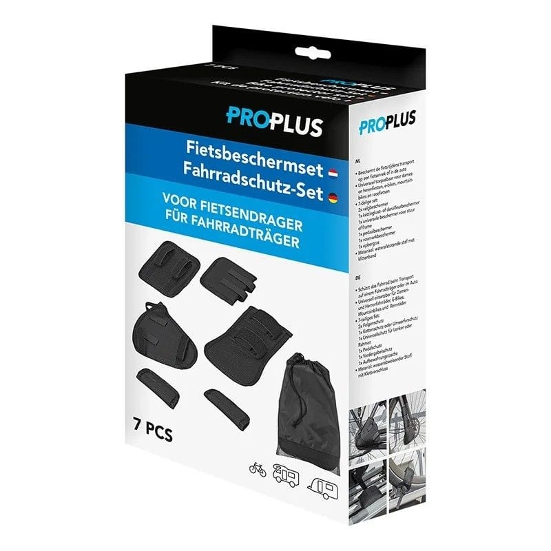 ProPlus Fahrradschutz-Set 7-teilig fuer Fahrradtraeger 330284