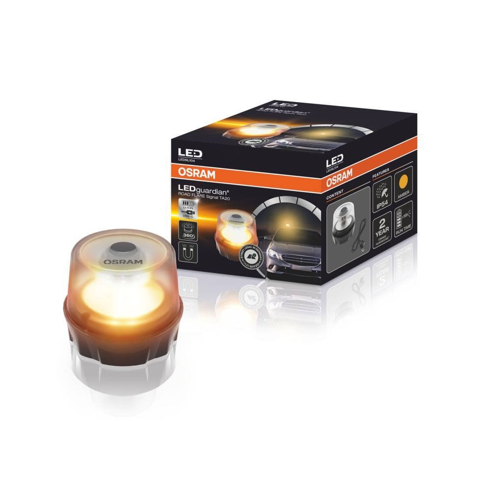 OSRAM LEDguardian® ROAD FLARE Signal TA20 Warn- und Sicherheitsleuchte - LEDSL104
