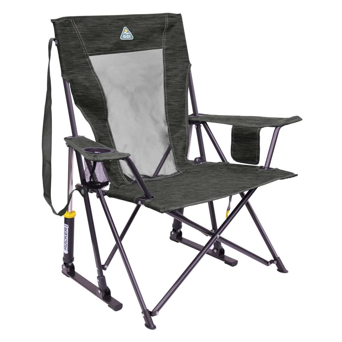 GCI faltbarer Schaukelstuhl Comfort Pro Rocker XL Heathered Charcoal - 520341