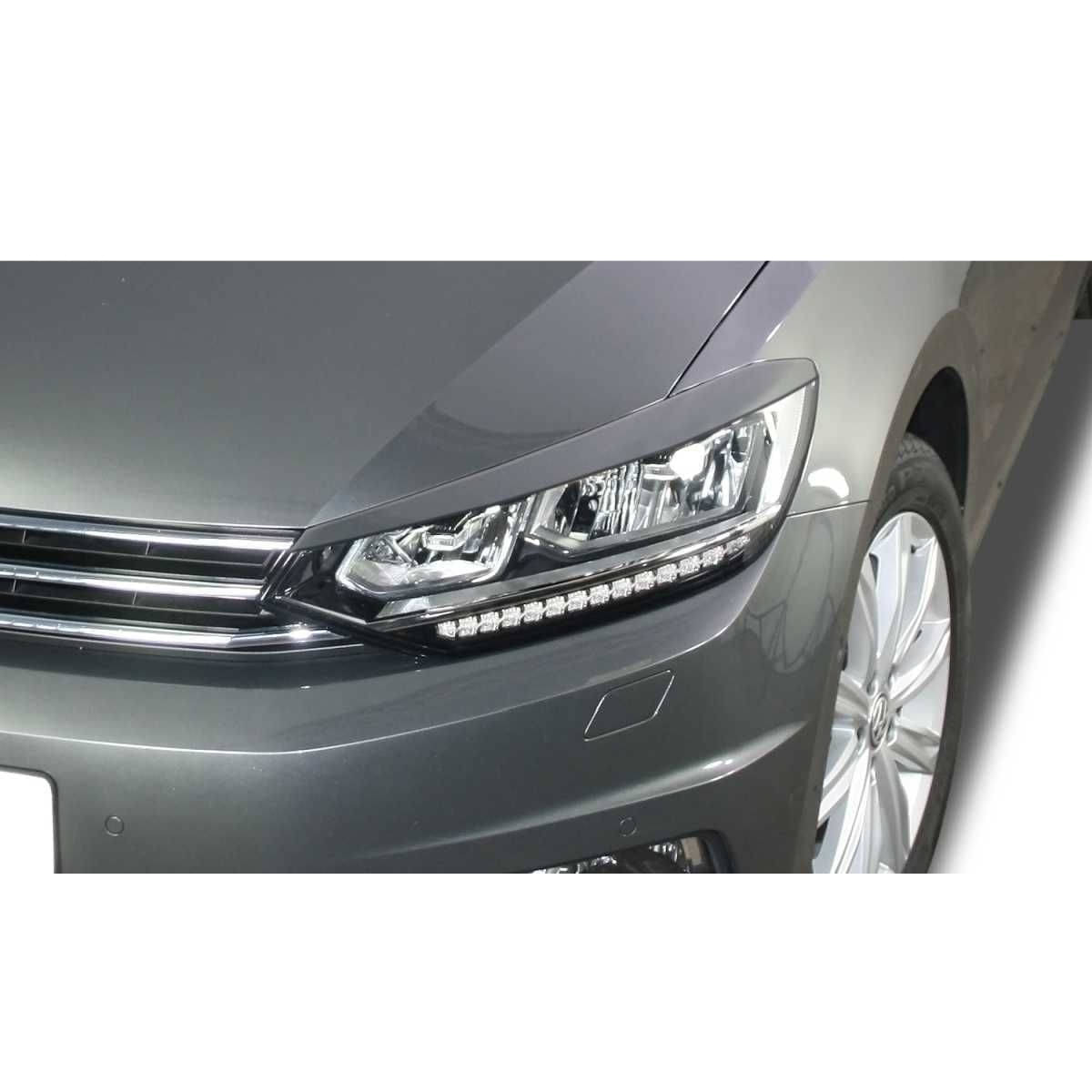 RDX Racedesign Scheinwerferblenden Boeser Blick fuer VW Touran 5T ab Bj. 2015 nur fuer LED-Scheinwerfer - RDSB155