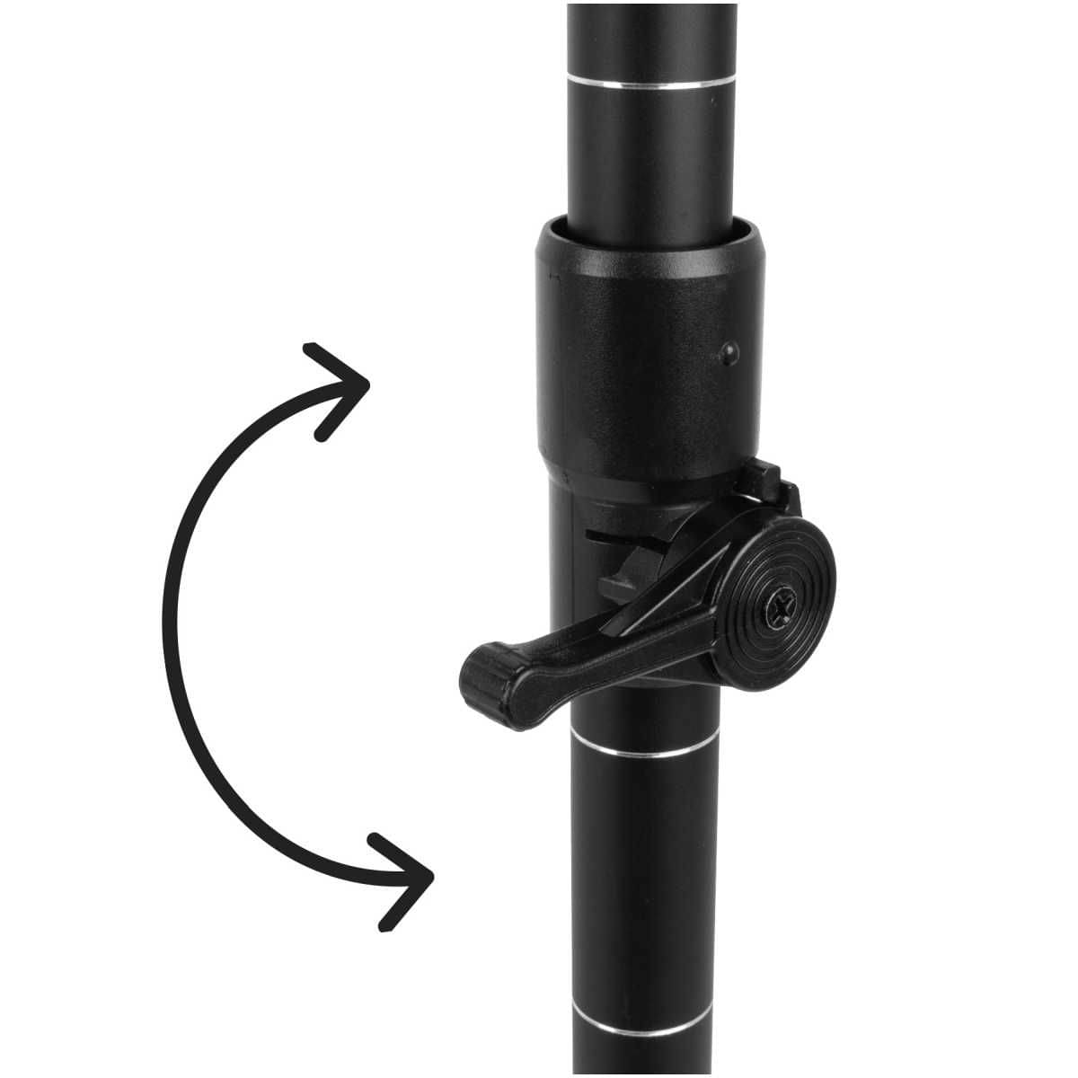 BRUNNER Campingtisch AMULET 100x68 cm Grau - 0406025N