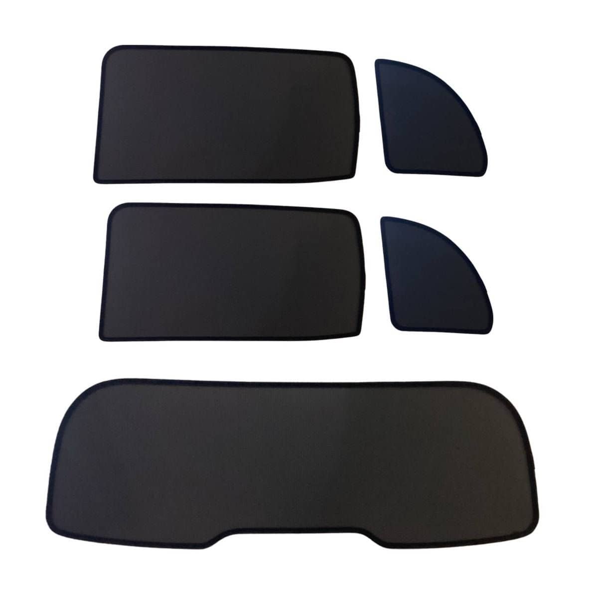 WINDESA SunClip Sonnenschutz - Sichtschutz Mercedes EQB X243 ab Bj. 2021 Set ABC - sun-10148abc-eqb