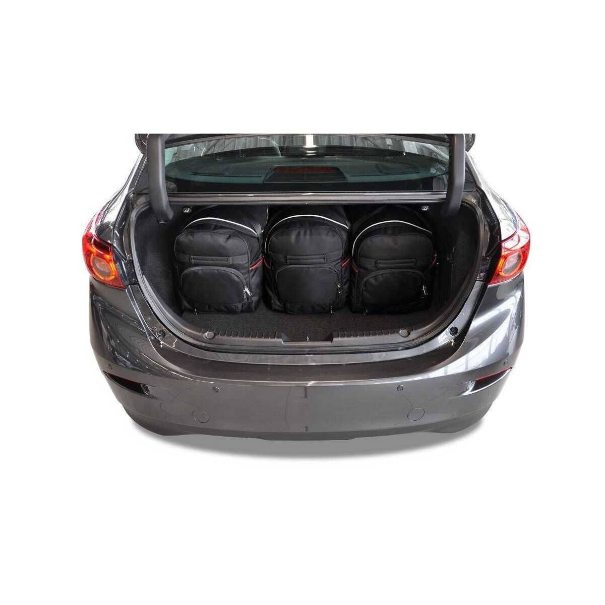 KJUST Kofferraum Taschen Set fuer MAZDA 3 Limousine Bj. 2013-2018 5er-Set - 7026003