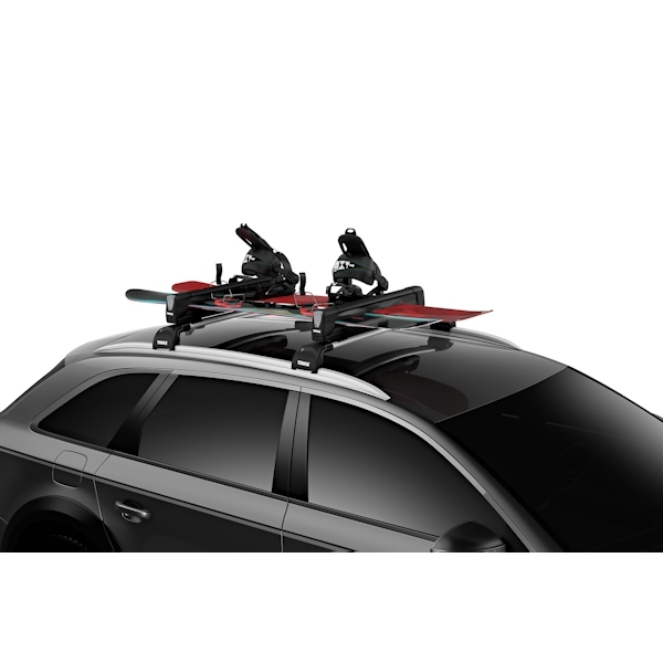 Thule SnowPack Extender - 732507 - THULE Skitraeger SnowPack Extender Black 7325 B fuer 5 Ski ausziehbar