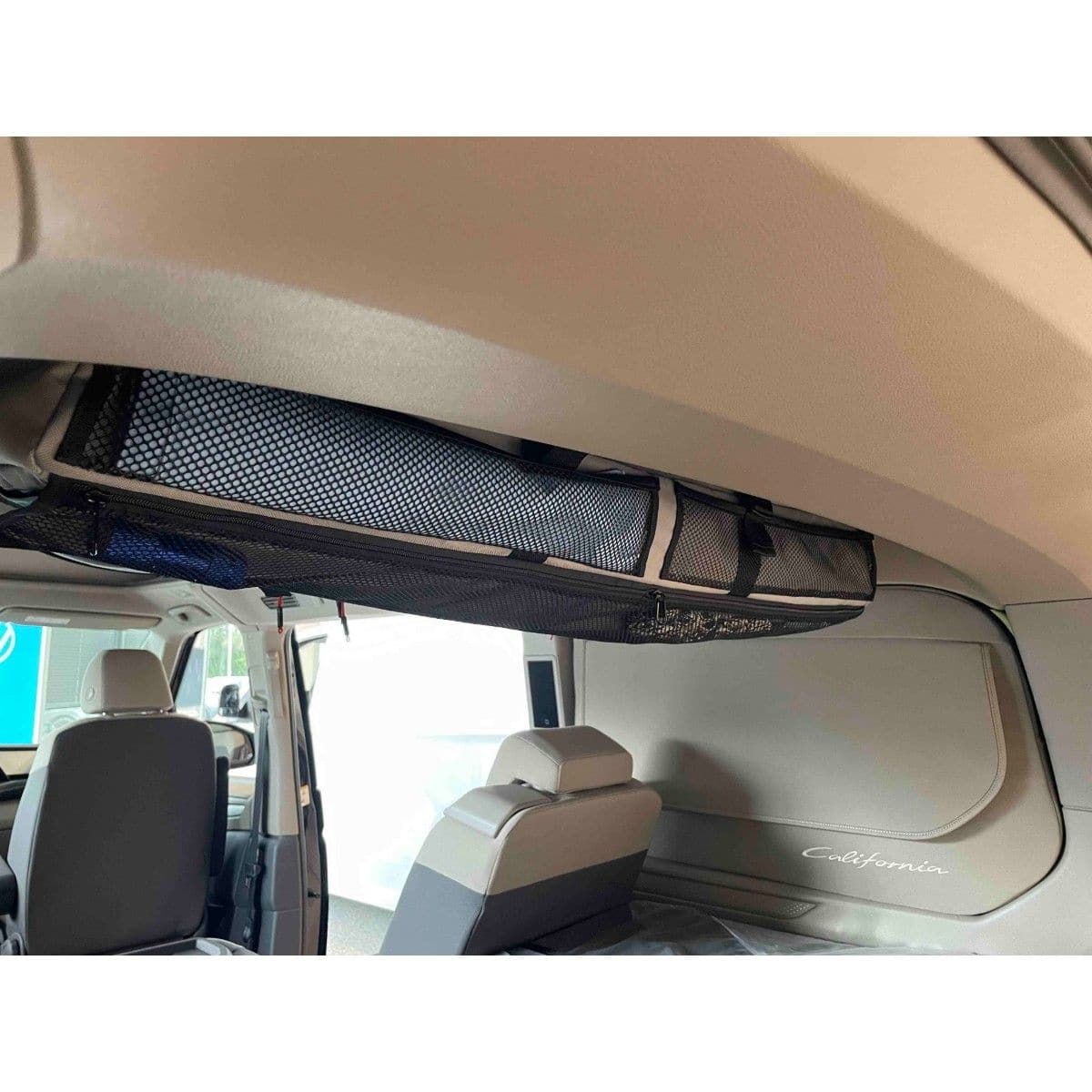 Dachschranktaschen-Set FELLEISEN New Roofer fuer VW T7 California- Grau DSH 0002 39