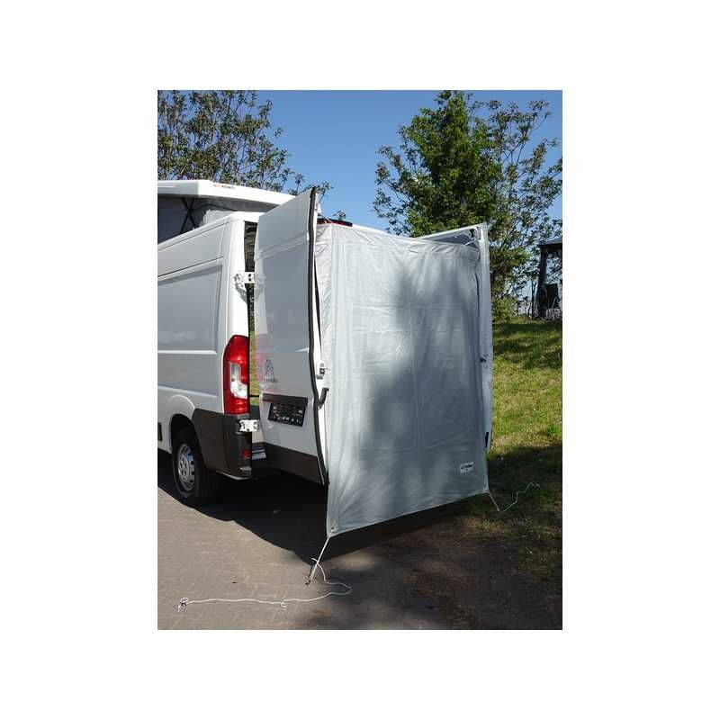 REIMO TENT Duschvorhang Sichtschutz fuer Hecktuer Kastenwagen und Vans - 936291