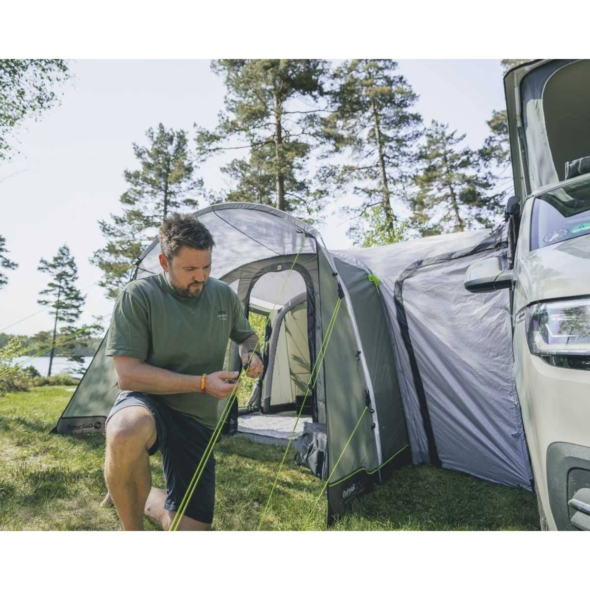 Outwell aufblasbares Busvorzelt Talladega Air inkl. Teppich und Unterlage - 111503