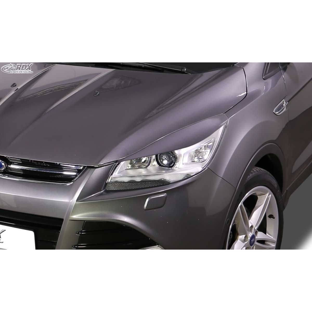 RDX Racedesign Scheinwerferblenden Boeser Blick fuer FORD Kuga 2 DM2 Bj. 2012-2016 - RDSB207