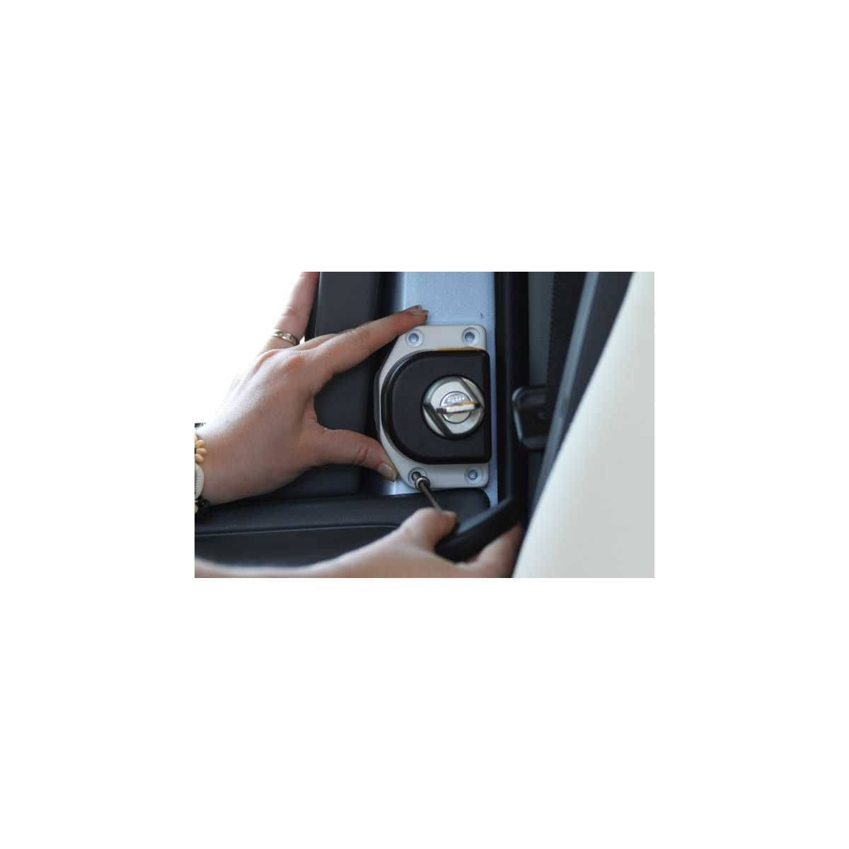 HEOSolution HEOSafe Tuersicherung Ford Transit Bj. 07-2006-06-2014 Abschliessbar 2er-Set - 14156