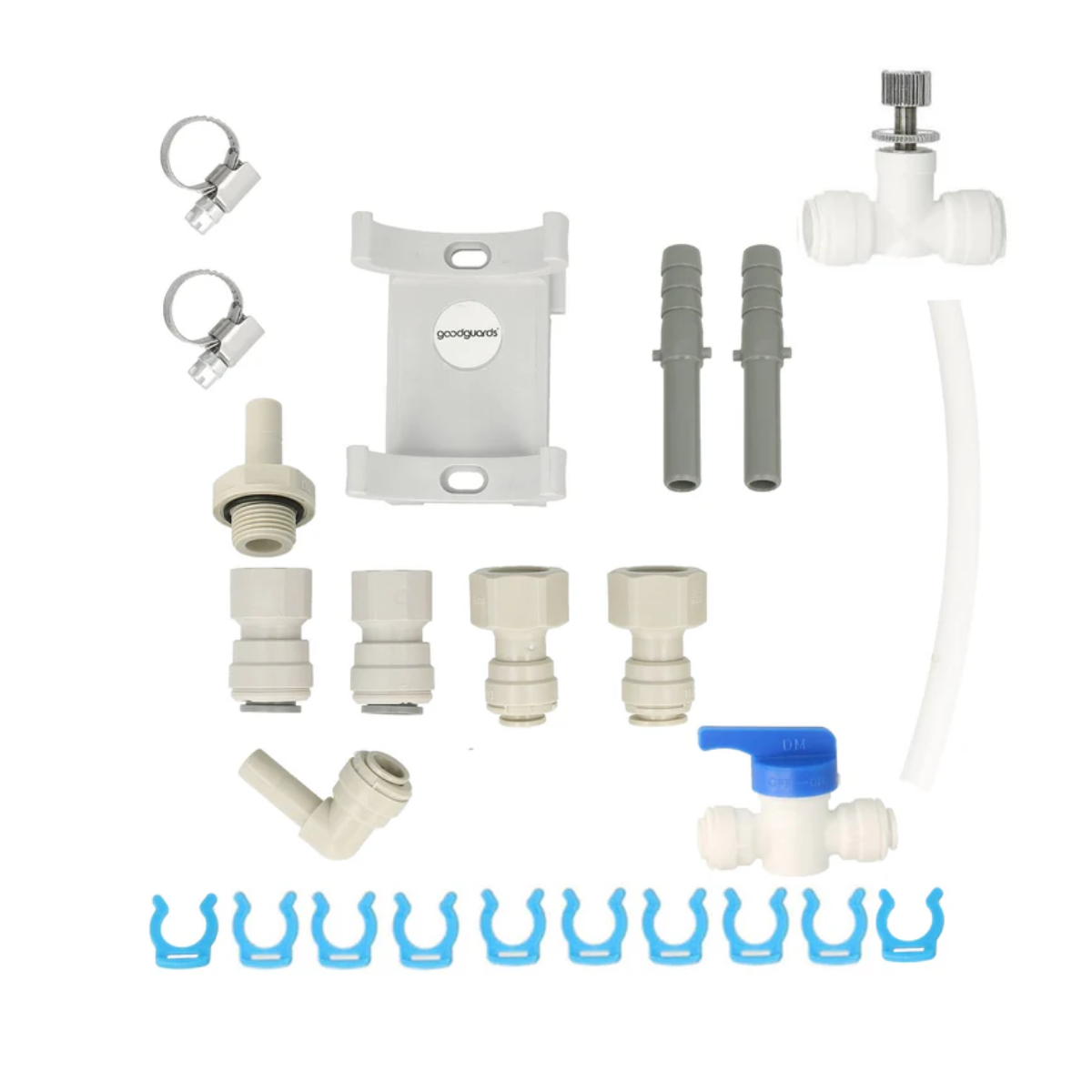 goodguards Wasserfilter Anschluss-Set Trinkwasseraufbereitung M -UV-C - Aktivkohle- - GG202402