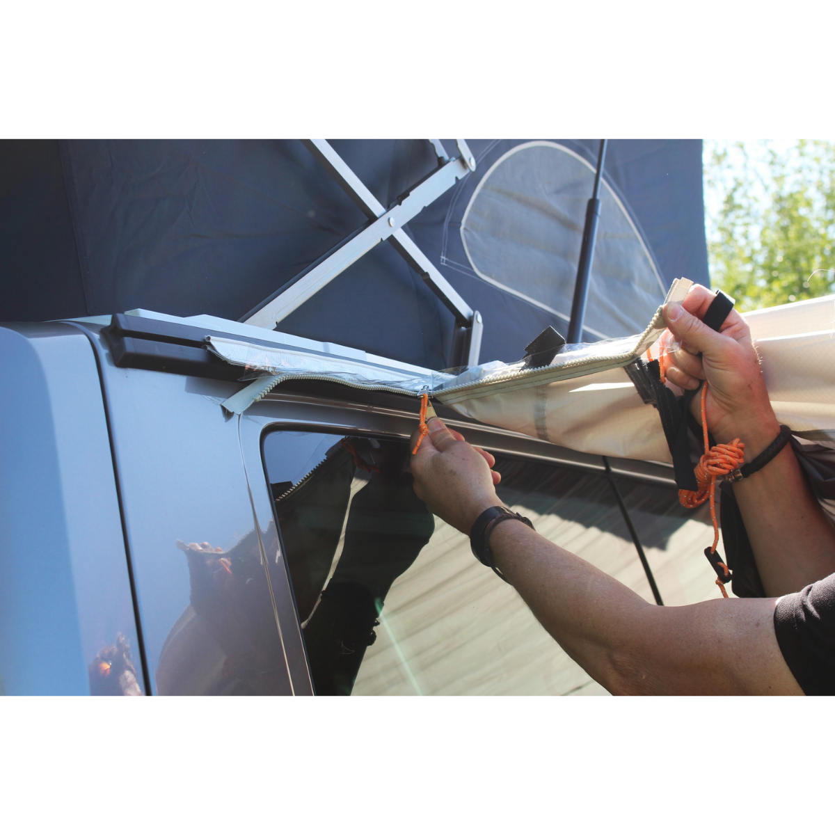 EuroTrail Busvorzelt Oak Creek 400 AIR Anbauhoehe 180 - 210 cm - ETCT0178.0401