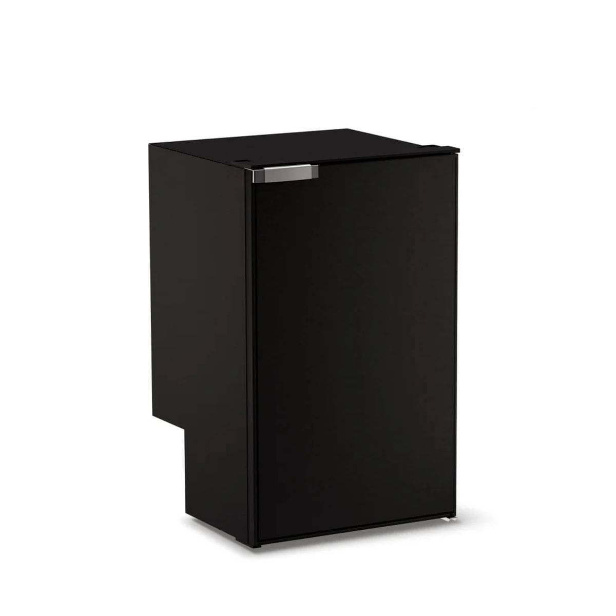 VITRIFRIGO Kompressor-Kuehlschrank C85i CHR 12-24 V 85 L mit Gefrierfach Schwarz