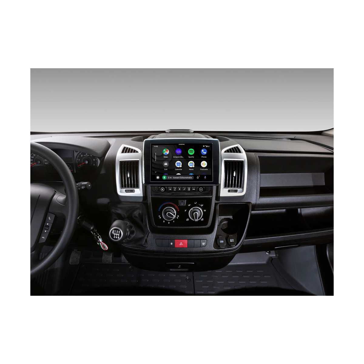 ALPINE Digital-Media-Station Fiat Ducato Bj. 2006-2021 X903D-DU