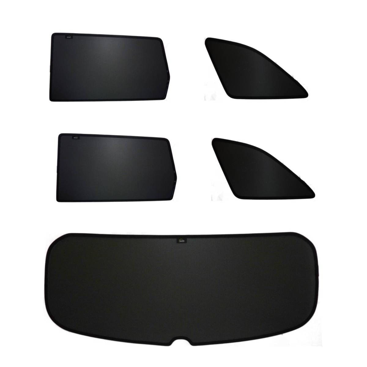 WINDESA SunClip Sonnenschutz - Sichtschutz Kia Ceed Bj. 2018-2025 Set ABC - sun-10388abc