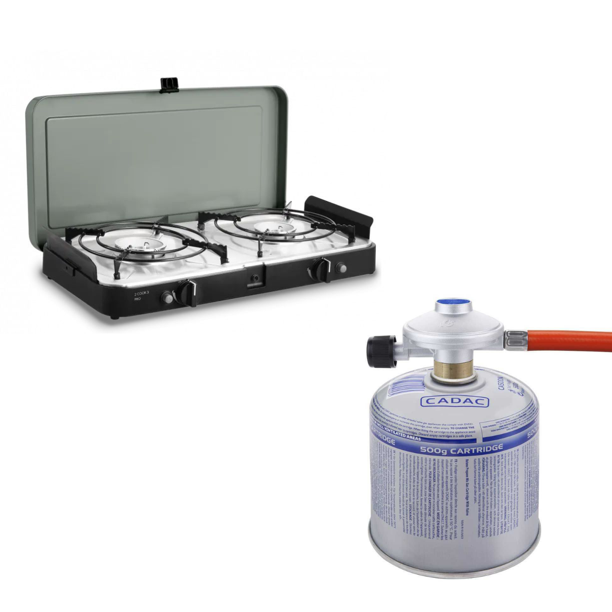CADAC 2 Cook 3 Pro Stove 50mbar - Starter-Set - 203P1-10-DE 344 CA500-N