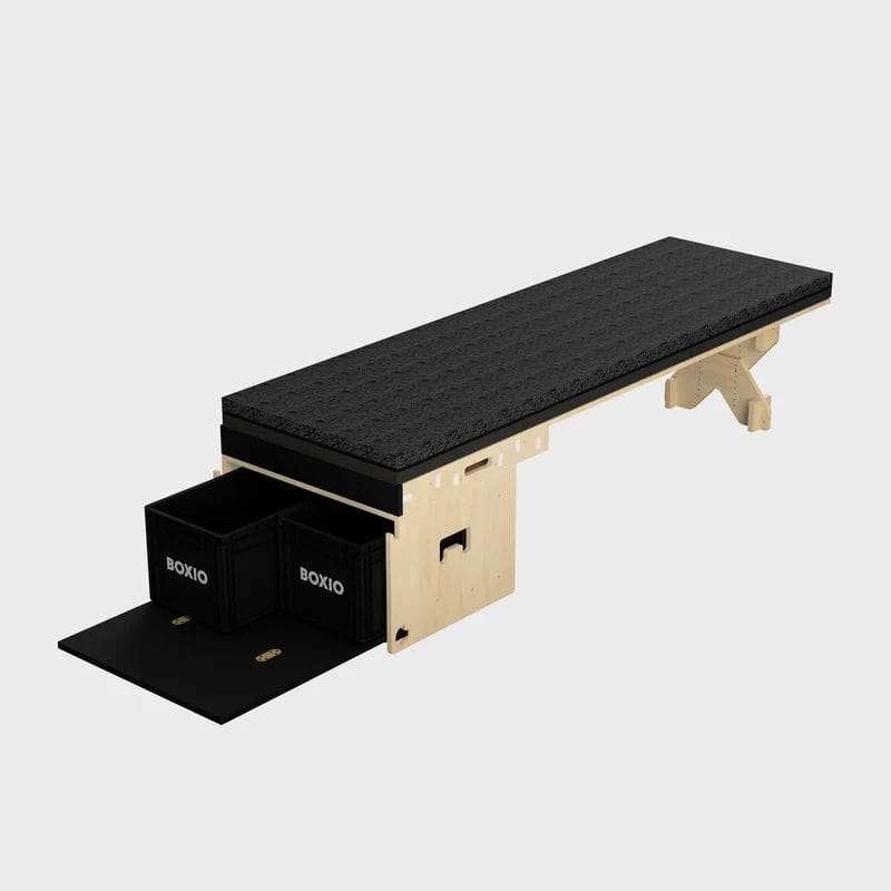 BOXIO - RACK Modulare Campingbox inkl. Bett- Bundle S - BOX-RACK-BUNDLE-S