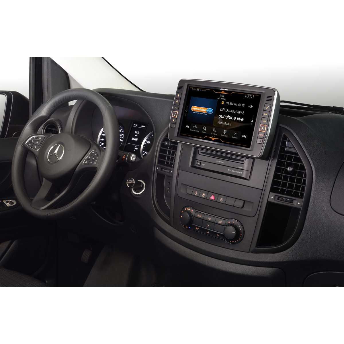 ALPINE Digital-Media-Station Mercedes Vito 447 X903D-V447