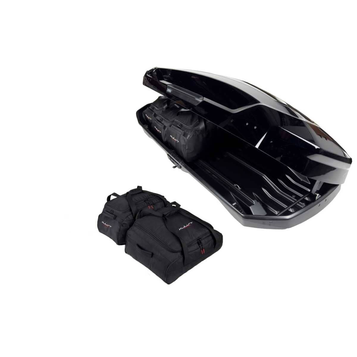KJUST Dachboxen Taschen Set fuer Dachbox THULE MOTION 3 XL 5er-Set - 13161