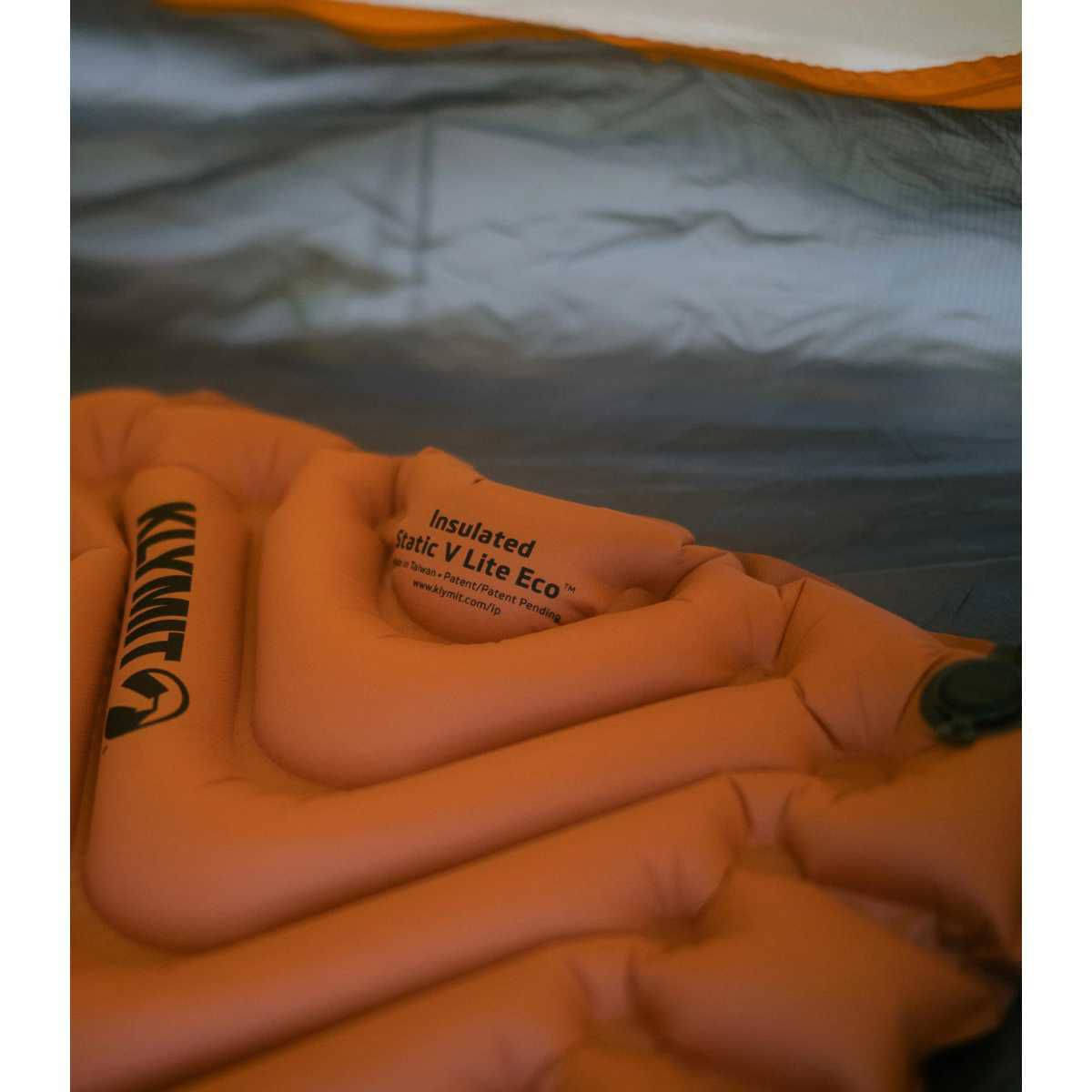 KLYMIT Insulated STATIC V ECO LITE Isomatte Orange - 06IEOR02C
