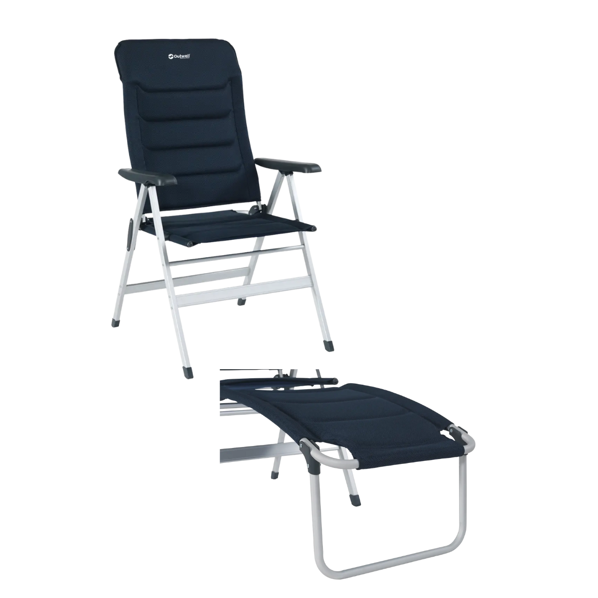 Outwell Campingstuhl Geraldton XL mit Beinauflage Pembroke - 410151 410150