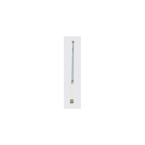 DWT teleskopierbare Dachauflagestange gebogen 22 mm Stahl- 145-205 cm
