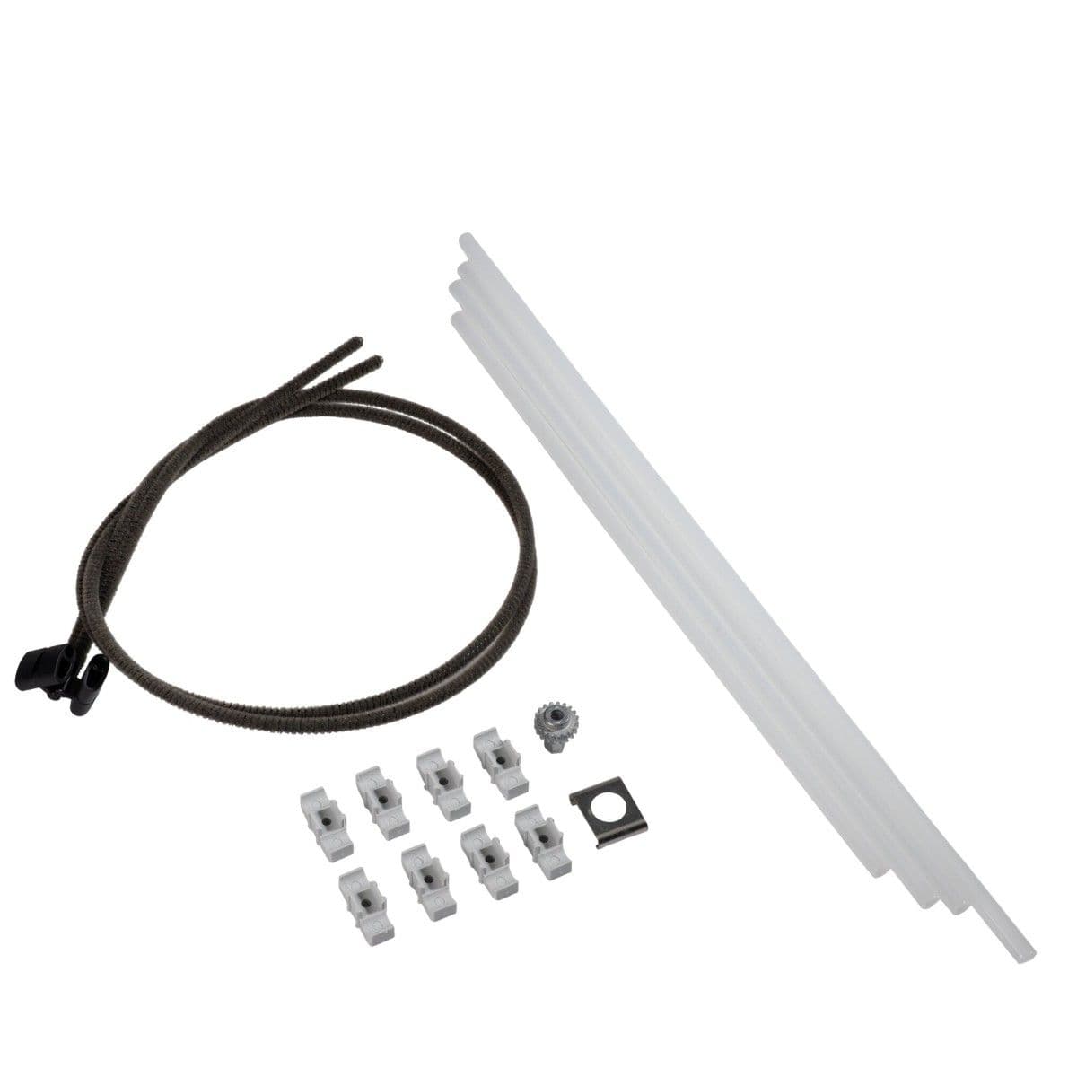 DOMETIC reserveonderdeel flexibele as compleet voor Midi Heki / Midi Heki Style Dometic Seitz Drucktaster mit Montageteilen fuer Mini Heki