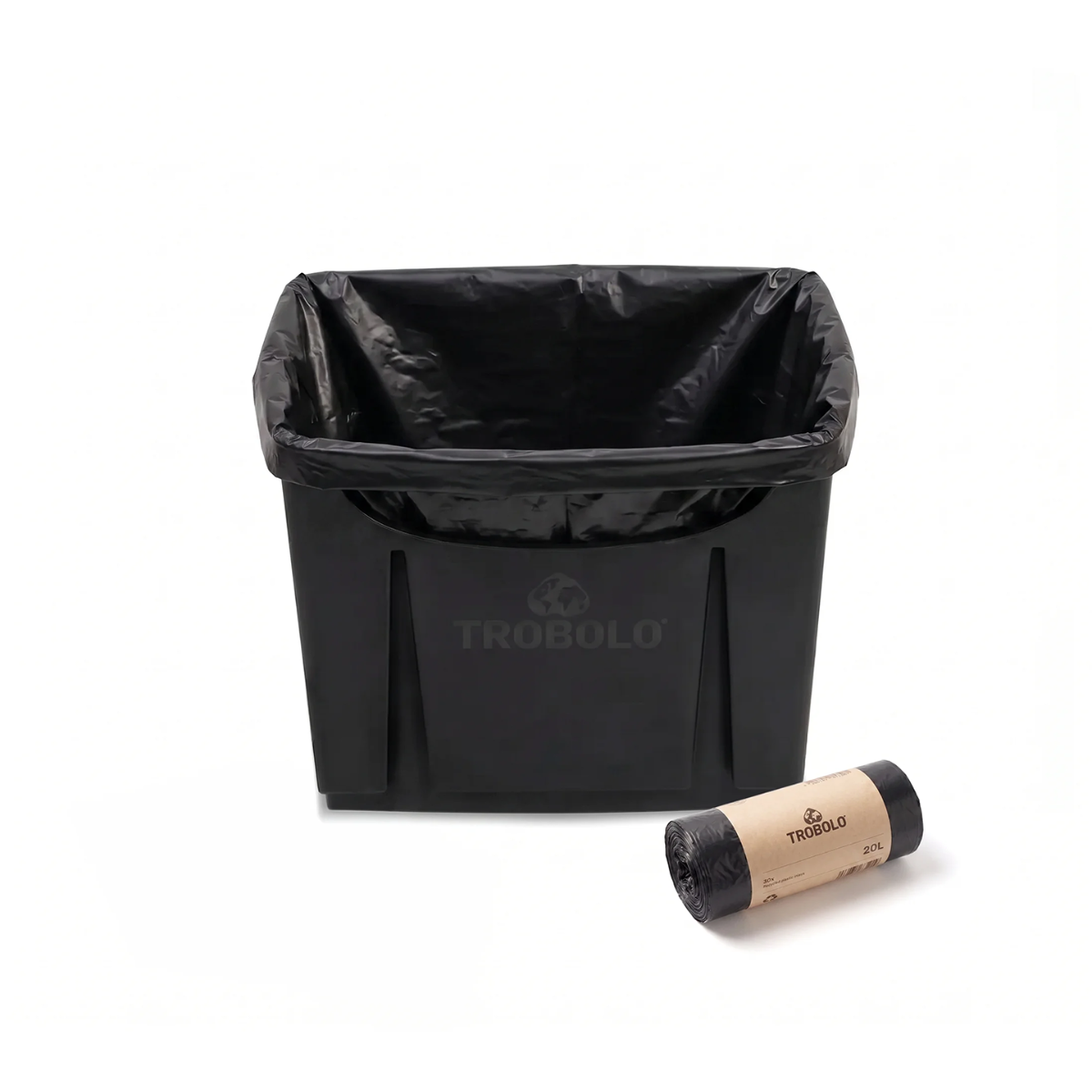 TROBOLO Inlays Klein aus recyceltem Kunststoff fuer 6-5 L Feststoffbehaelter - IKPYX1462