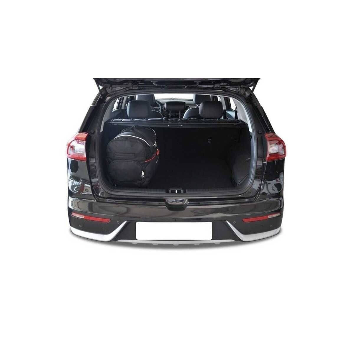 KJUST Kofferraum Taschen Set fuer KIA E-NIRO ab Bj. 2020 3er-Set - 7022035