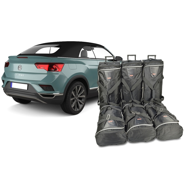 Car Bags V14401S VW T-Roc Cabrio Bj- 19- Reisetaschen Set- Auf Ihr Auto massgeschneidert- Das Original