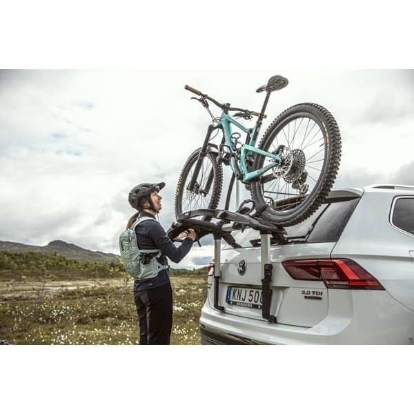 THULE 993 OutWay Platform 2 Fahrradträger Heck Heckklappe 2er 993001 - geprüfte B-Ware Thule OutWay Platform 2 - 993001 - THULE 993 OutWay Platform 2 Fahrradtraeger Heck Heckklappe 2er 993001