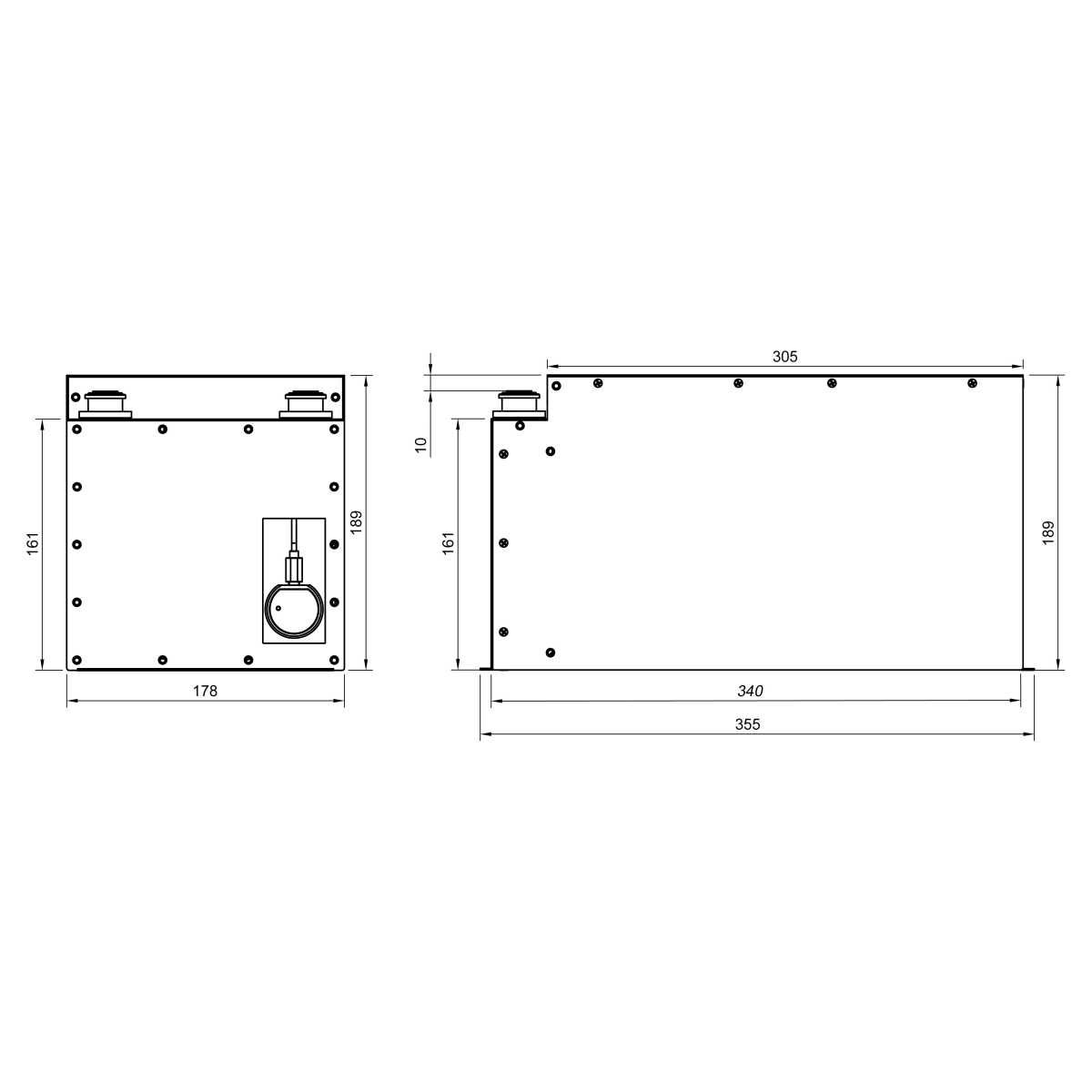 BULLTRON Lithium-Batterie POLAR 270Ah 12V inkl. BMS 200A Dauerstrom - App - LI270B200-12-P