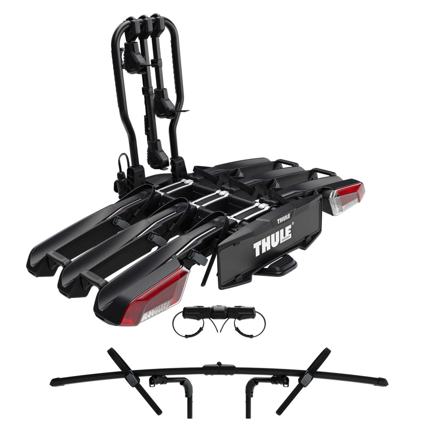 THULE 945 EasyFold 3 3B Fahrradtraeger 3-1 inkl. Erweiterung - Thule Artikelnummern- 9451 9447