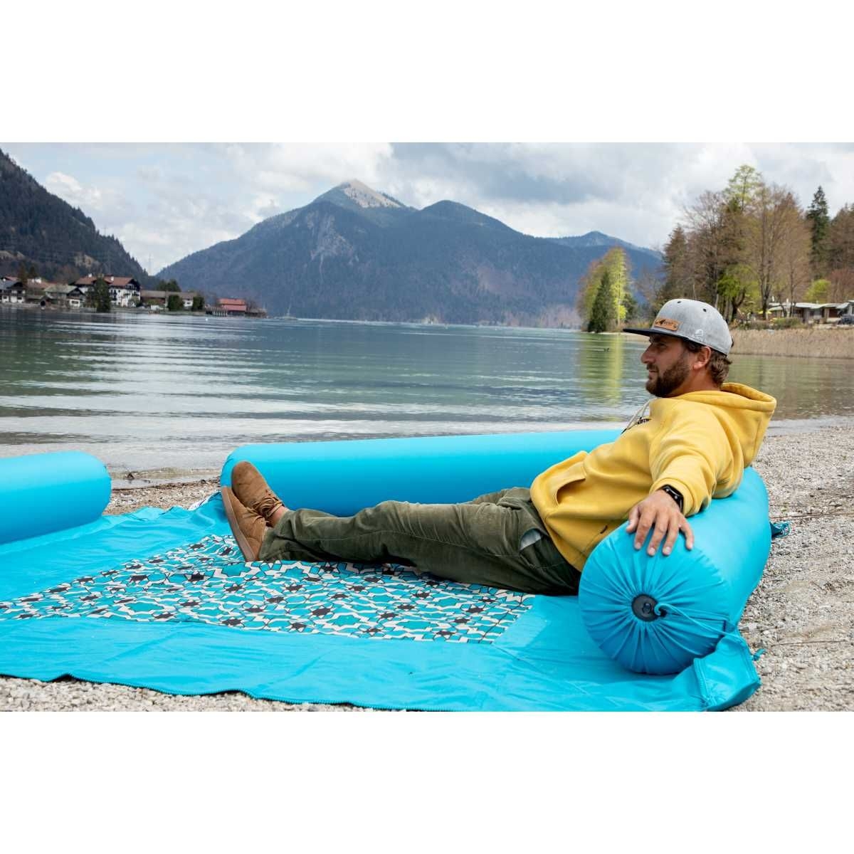 BENT Verbindbare Kissenrolle Zip-XL Lounger Moos - 50239