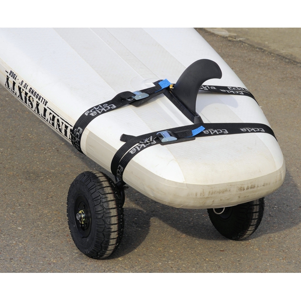 ECKLA Board-Trailer 76000 Fahrradanhaenger fuer SUP und Surfboard inkl. Wagen