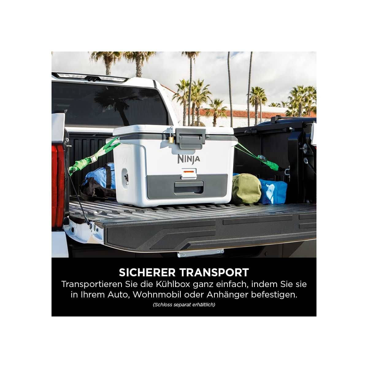 NINJA FrostVault 47L Kuehlbox mit Trockenzone- Wolkenweiss - FB151EUWH