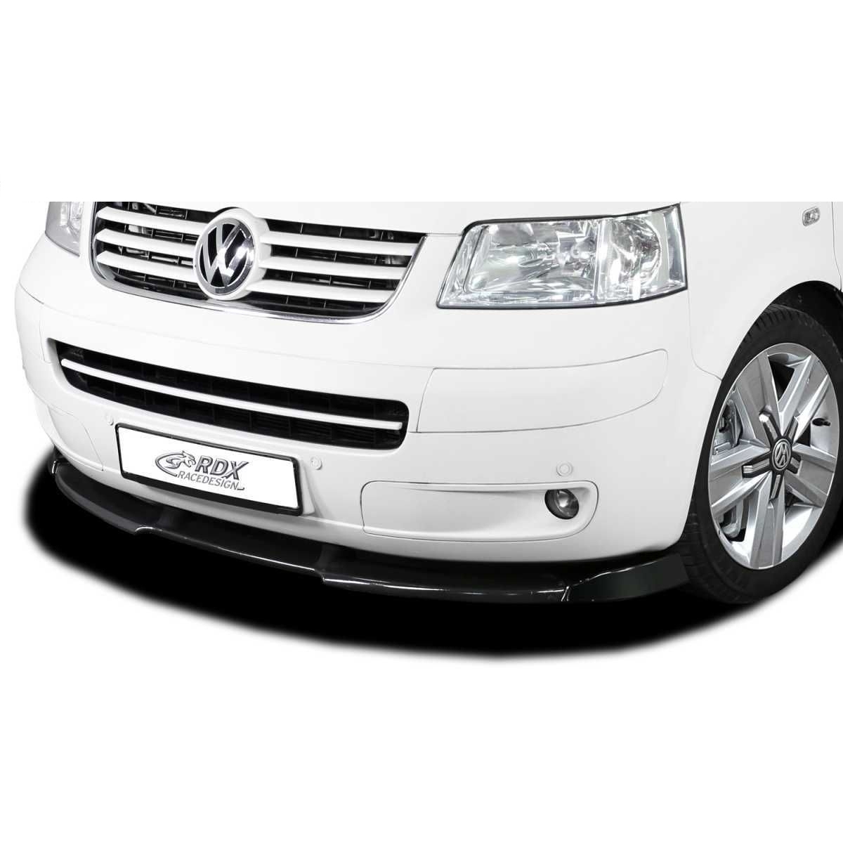 RDX Racedesign Frontspoiler Frontlippe VARIO-X fuer VW T5 Multivan Bj. 2003-2009 mit lackierter Stossstange - RDFAVX30593